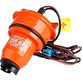 SEAFLO 12V 800 GPH Bilge/Livewell/Baitwell Pump Replacement Cartridge Motor &ndash; Fits SEAFLO Models: SFBP1-G800-03, SFBP1-G800-04 &amp; SFBP1-G800-05, Quick-Click Installation, 4-Year Warranty