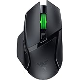 Razer Basilisk V3 X HyperSpeed Wireless Gaming Mouse: Up to 285 Hr Battery - 18K Optical Sensor - Mechanical Switches - Chrom