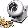 lwjunmm Snack Coater Compatible with Tilt-Head Stand Mixer for Making Chocolate Covered Almonds,Pistachio,Peanut,Freeze Dried Strawberry,Raisin,Blueberry