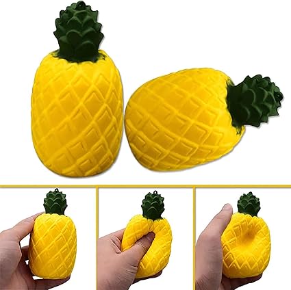 pineapple stress ball