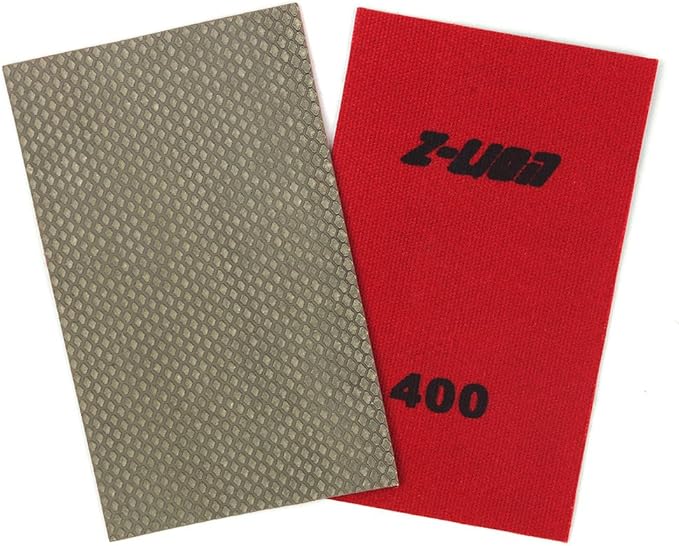 ZLion Diamond Abrasive Paper Sheets 400 Grit Diamond Sandpaper for