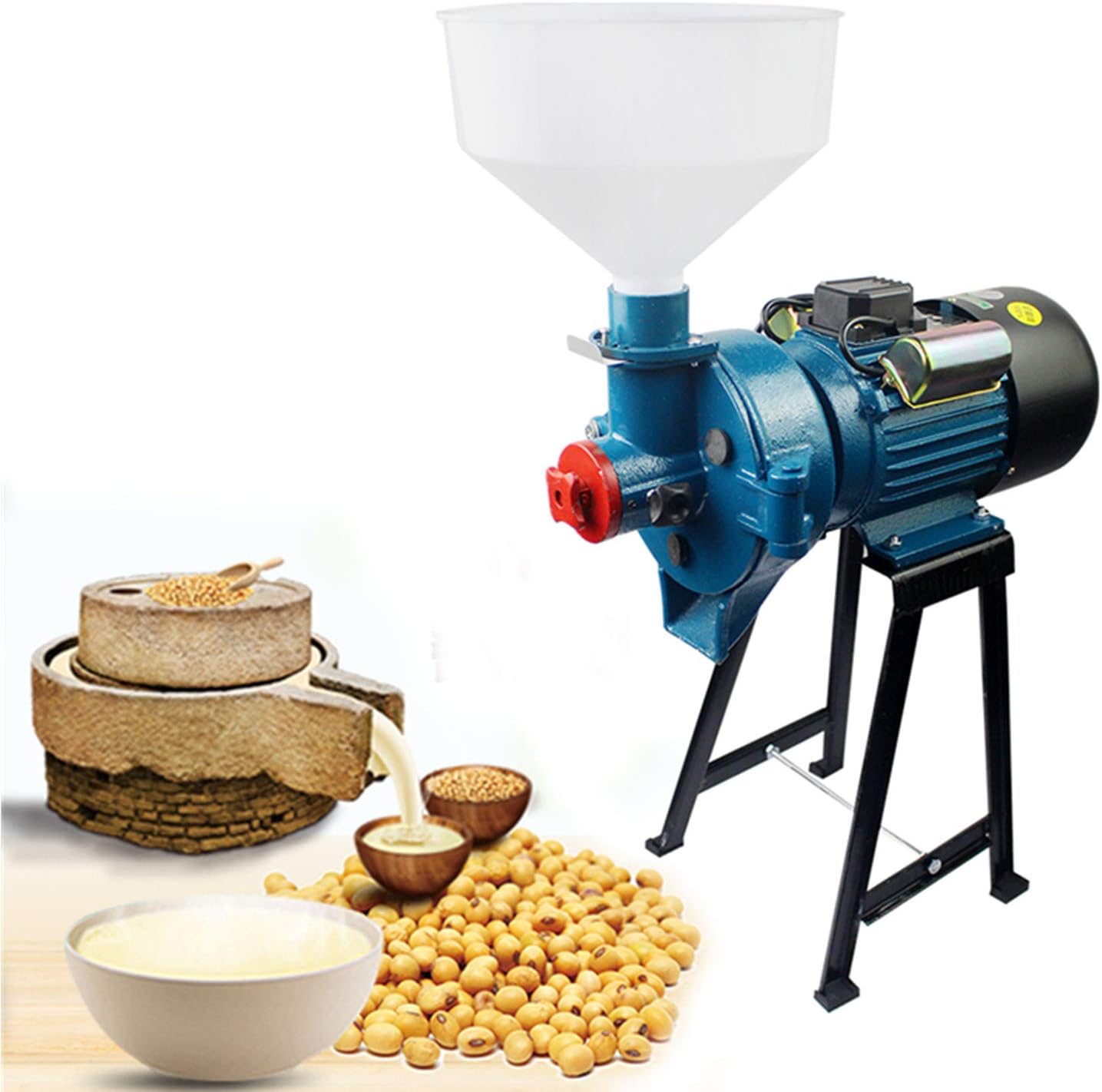 TFCFL Electric Mill Wet Cereals Grinder 110V 2200W 1400RPM