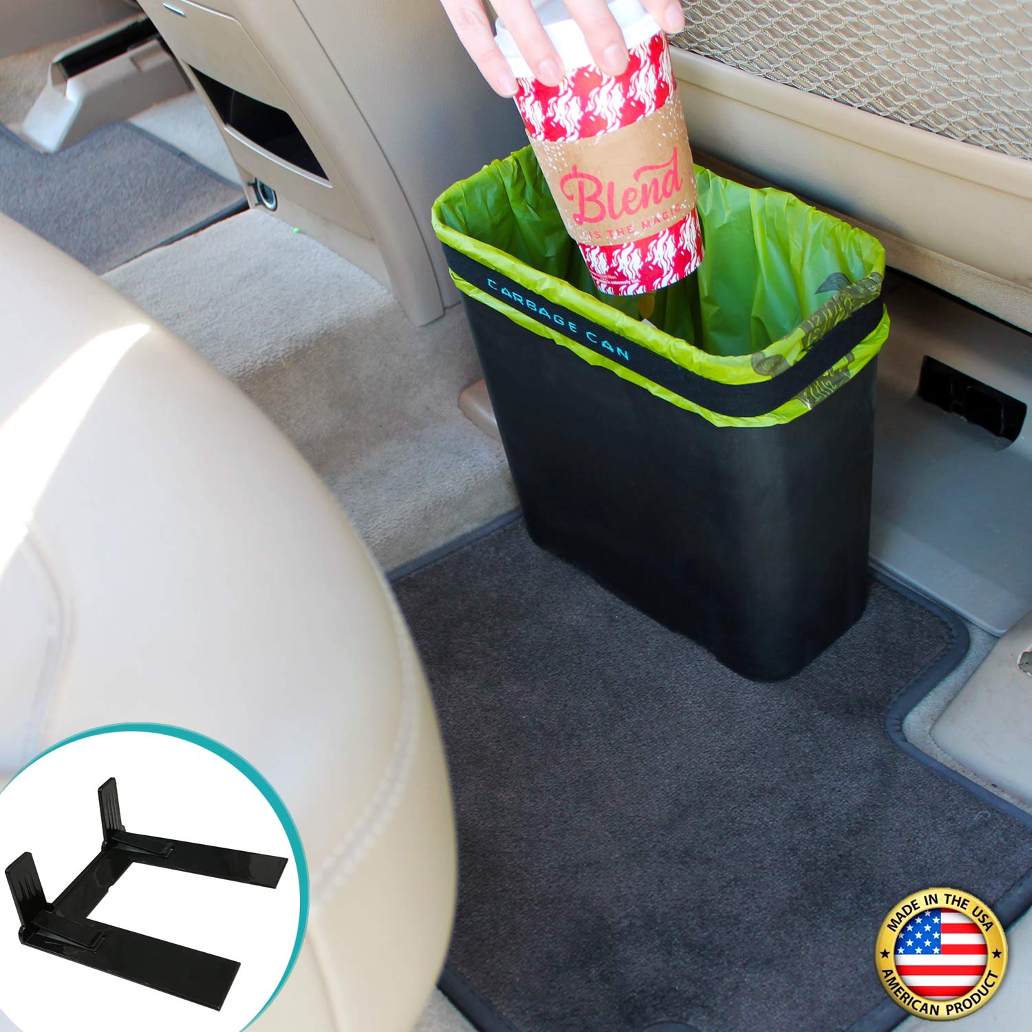 Carbage Can Premium Car Trash Can.