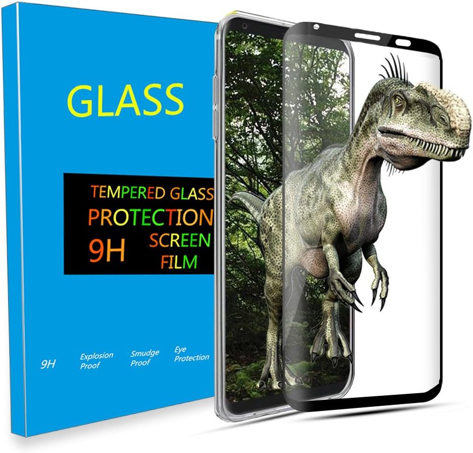 Google Pixel 2 XL Screen Protector, [Full Coverage] [Ultra-Clear] [Bubble-free] Tempered Glass Screen Protector for Google Pixel 2XL Black (Google Pixel 2XL) Black