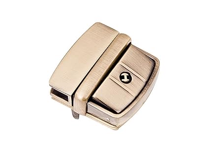 Verschluss für Aktentasche 42x42mm (AltGold)