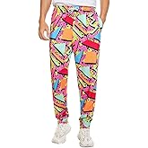 80s 90s Men's Sweatpants Retro Costumes Hip Hop Track Pants Vintage Jogger Workout Pants Sports Outfits for Men & Women