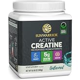 Creatine Monohydrate Powder Micronized Supplement | 60 Servings, Unflavored | Support Muscle Building Strength Training Cognition &amp; Recovery Vegan &amp; Keto Friendly Easily Mixes