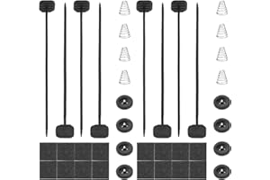 Fan Mounting Kit, Mellbree 2-Pack Electric Radiator Fan Mounting Kit Compatible for Electric Cooling and Transmission Cooler