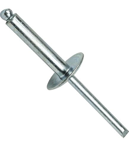 Long-P ✕　RIVET　写真追加 Amazon.com: Fastenere Large Flange Pop Rivets - 3/16