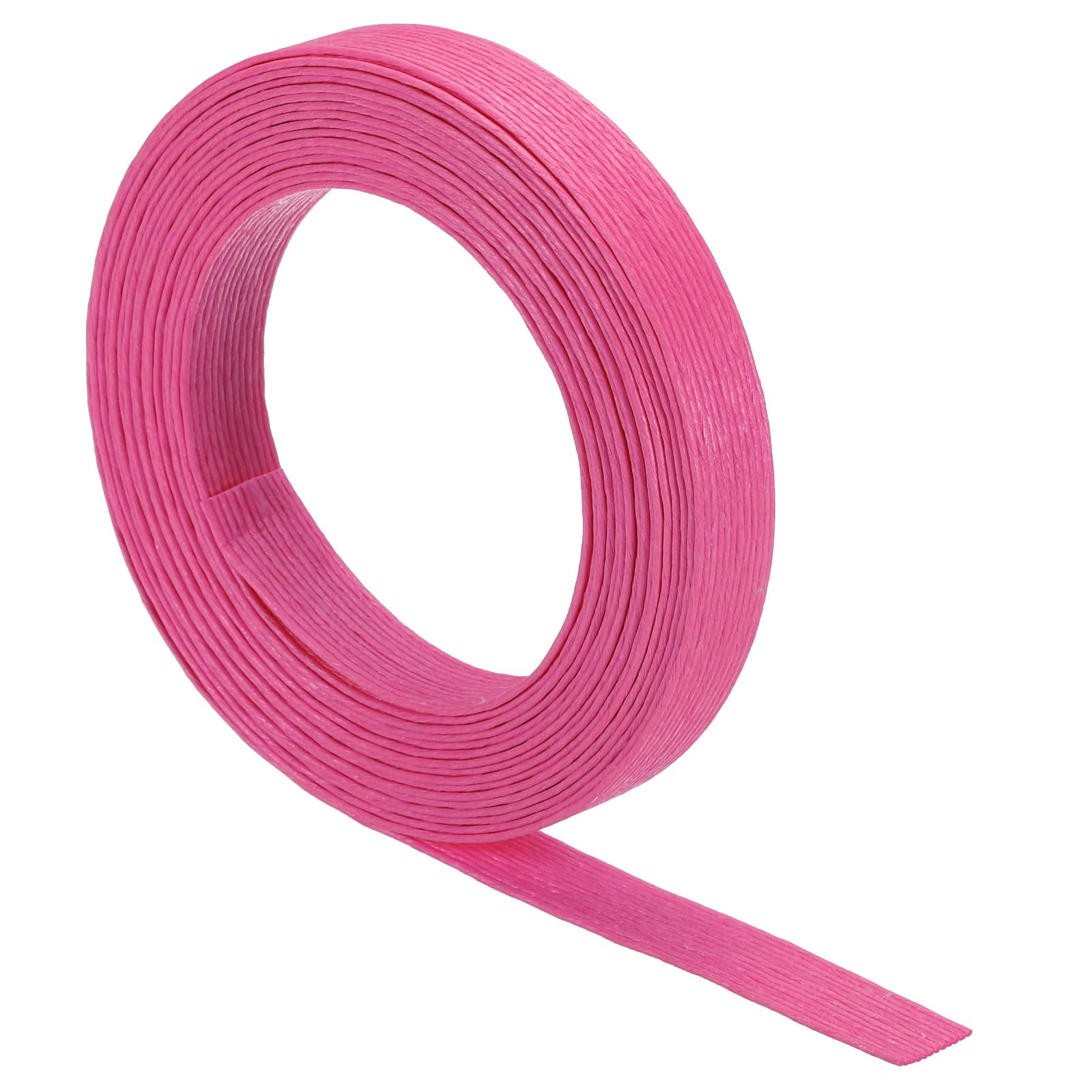 PATIKIL 5.4 Yards x 0.6" Paper Rattan Weaving Cane, 12-Ply Paper Rattan Weave Basket Weaving Supplies for DIY Rattan Woven Making, Rose Red