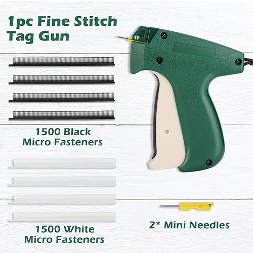 Tag Gun Kit – Includes 2000 Plastic Fasteners & 5 Needles