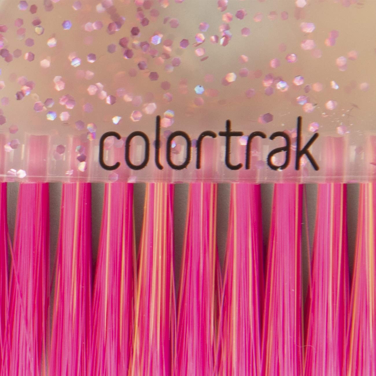 Colortrak 3 Pack Colours Tint Brushes, Multicolor Glitter Brush Trio, Colorful Blend of Soft Feathered Bristles, Cosmic Multicolor Glitter Handle, 3 Brushes Per Pack, 3.5 x 11 inch Pack : Beauty