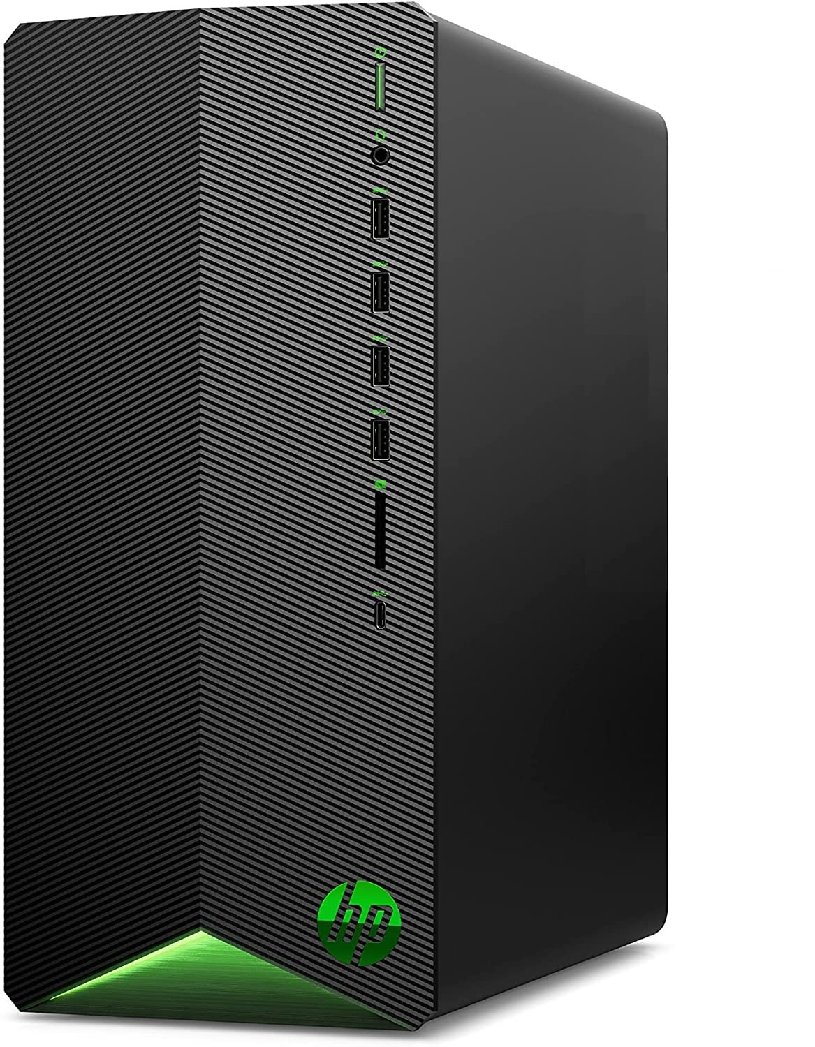 HP Pavilion Gaming Desktop, NVIDIA GeForce GTX 1650, 10th Gen Intel Core i5-10400F, 8 GB RAM, 256 GB SSD, Windows 11 Home, 9 USB Ports, Keyboard and Mouse Combo, Pre-Built PC Tower (TG01-1120, 2022)