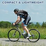 Flintronic 8L Lightweight Breathable Bike Backpack Grey Hydration Compatible view 4