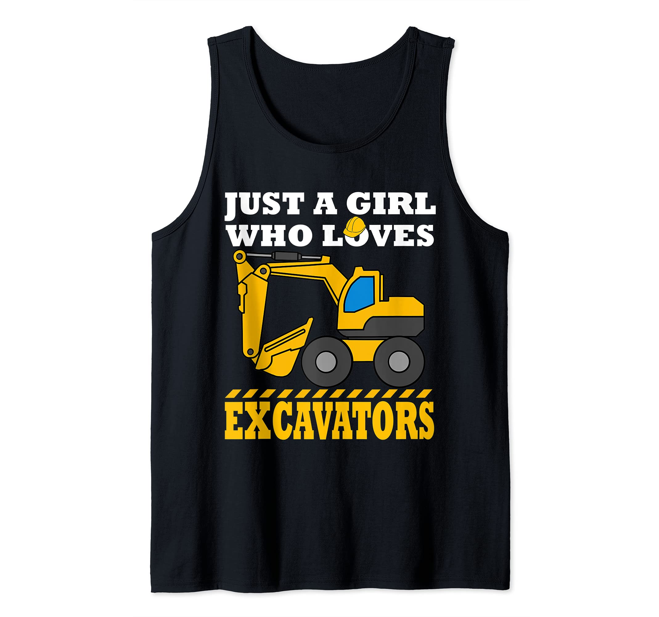 Excavator For Girls Excavator Machine Kids Excavator Tank Top