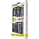 Felo ERGONIC 5pcs. Screwdriver Set Phillips, Slotted, (0715764537)