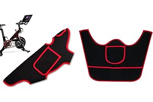 BMTICK 2-in-1 Sweat Guard Handlebar Cover Towel Cushion and Bike Frame Wrap for Peloton Bikes (2 PACK) Peloton Sweat Guard Accessory Bundle