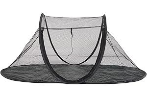 Cat Outdoor Foldable Pop Up House Pet Enclosure With Storage Bag, Breathable Indoor Playpen Portable Exercise Tent for Cats, 