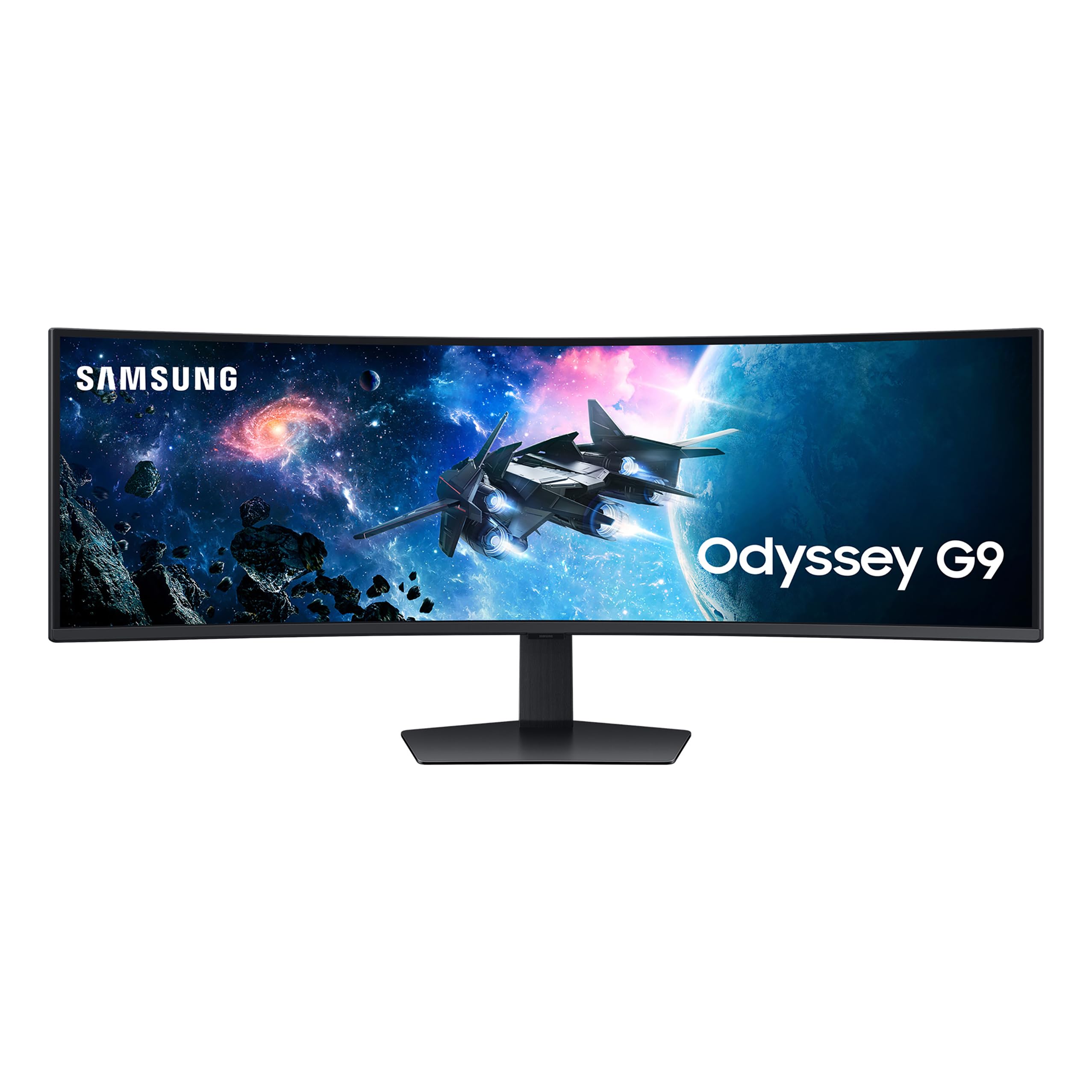 Samsung Odyssey G95C Curved Gaming Monitor, 49 Zoll, VA-Panel, 5.120 x 1.440 Pixel, VESA DisplayHDR 1.000, HDR10+ Gaming, Freesync Premium Pro, Bildwiederholrate 240 Hz, Reaktionszeit 1 ms (G/G)