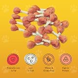 PET MUNCHIES Chicken & Rawhide Dumbbells Dog Treats 80g Grain Free view 3