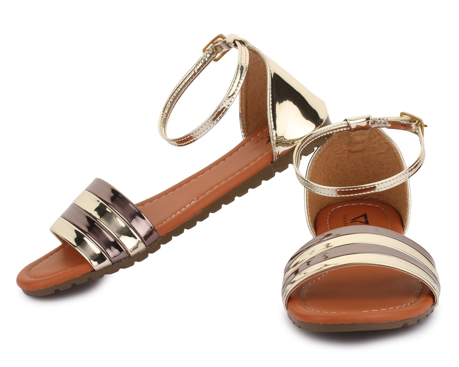 trase spade ladies / women flat sandals