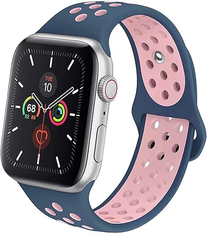 Amazon Runostrich コンパチブル Apple Watch 38mm 40mm スポーツバンド 交換バンド 対応 アップルウォッチ Apple Iwatch Series 6 5 4 3 2 1 38mm 40mm パウダー パープル スマートウォッチアクセサリ 通販