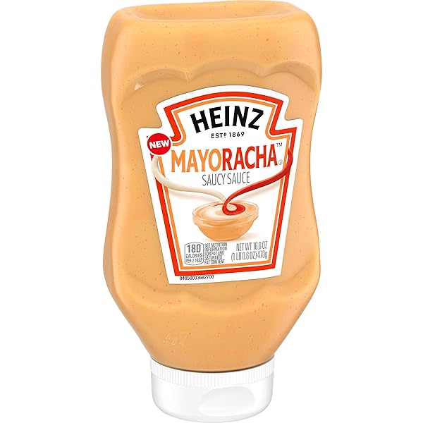 HEINZ MAYORACHA MAYONNAISE & SRIRACHA SAUCY SAUCE MIX, (16.6 OZ. BOTTLE)