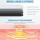 LiteTour 20 Pieces TENS Electrodes 3.5mm Snap Small Medium Large Pads view 2