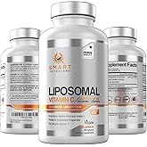 Liposomal Vitamin C 1400mg- 180 Vegan Capsules- China Free Ingredients, Fat Soluble High Absorption VIT C- Supports Healthy Immune System & Collagen Booster- Powerful Antioxidant Support Supplement