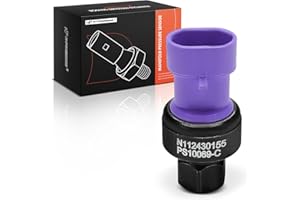 A-Premium A/C High Side Pressure Switch [2 Pins] Compatible with Peterbilt 330 2016, 337 2010-2016, 348 2010-2016, 357 1995-2