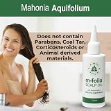 M-FOLIA Scalp Oil Psoriasis Eczema Mahonia Aquifolium Essential Oils view 5