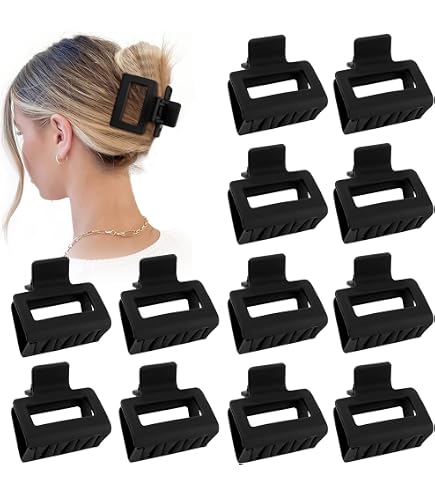 Amazon.com : Scunci Kids Mini Claw Clips – 8-Piece Set  display picture 1
