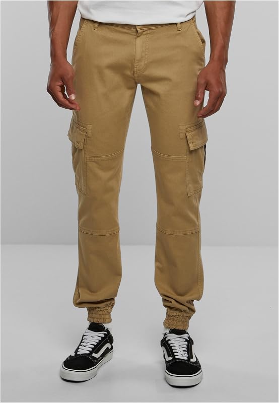 Pantaloni Uomo Cargo, in Stile Militare, Pantaloni Cargo Jogging con Grandi Tasche Laterali, Disponibile in Diversi Colori e Taglie 30 - 44 — foto 6 di 8