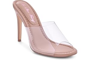 The Shoe Fairy Naked 2.0 nude heels, clear heels, brown heels, neutral heels, comfy heels, clear nude heels, comfy stilettos