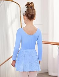 Zaclotre Ballet Leotards for Girls 2 Piece Scoop