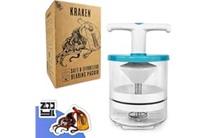 ZOOYL Rotation Handle Bearing Packer Tool - Inject Grease Safely, Easily, Effortlessly - Wheel Grease Packer with 50-Inch Drop Protection and Automatic Center Locator