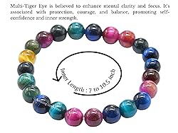 Multi Cat's Eye Bracelet for Women Men's Gifts