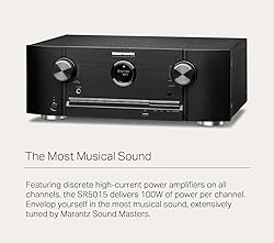 Marantz 8K UHD AVR SR5015-7.2 Ch