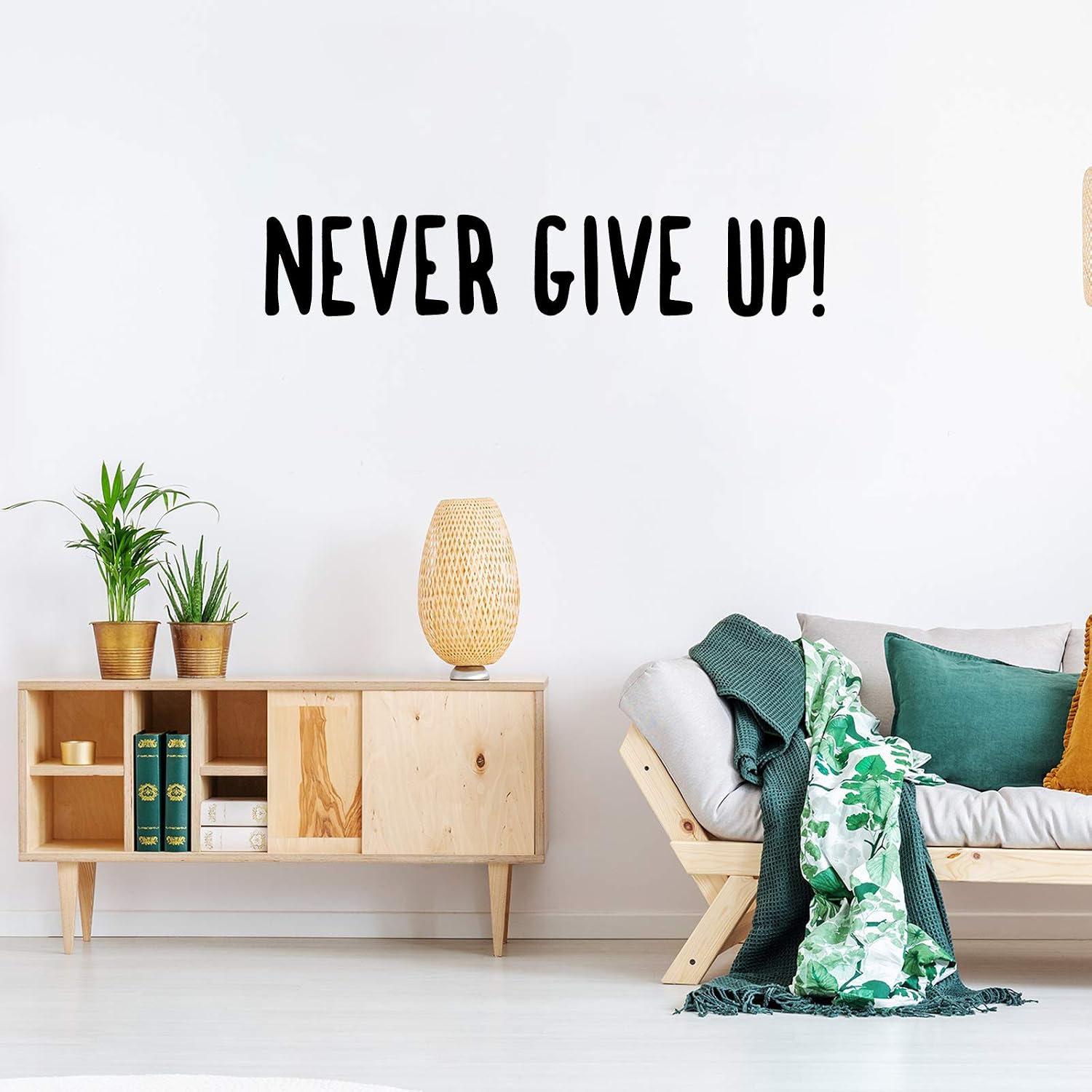 2 Sheets Vinyl Wall Quotes Stickers Believe in Yourself Inspirational ...