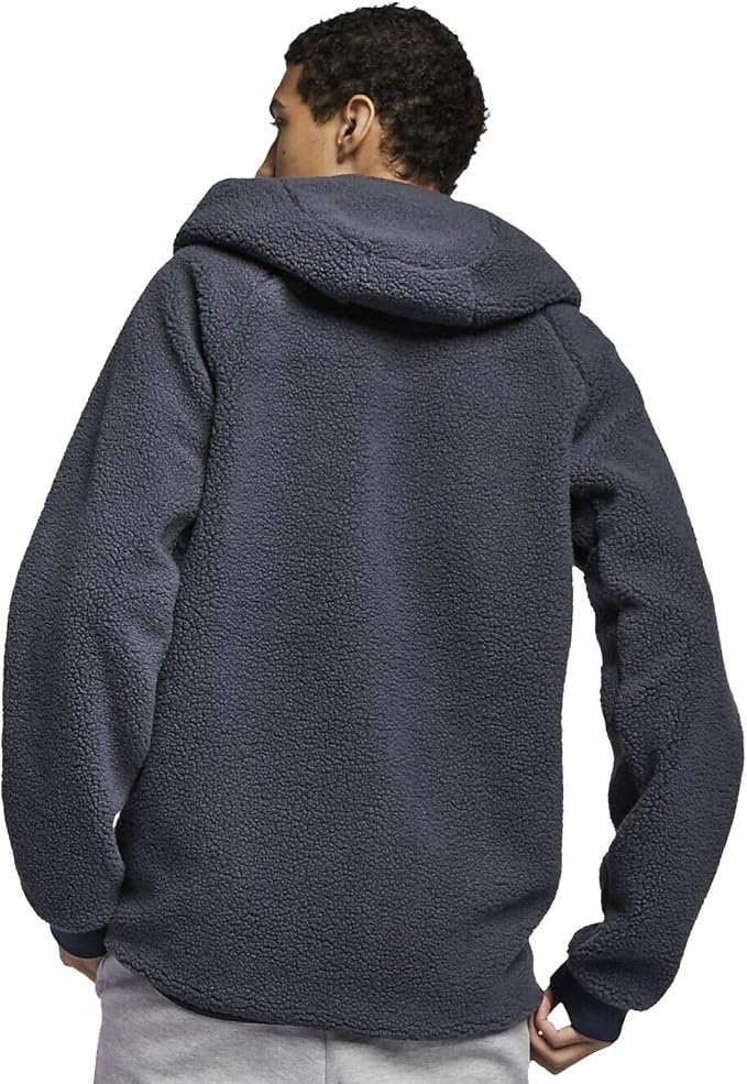 men's sherpa hoodie nike sportswear windrunner tech fleece