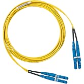 Panduit Opti-Core Duplex OS2 Riser Singlemode Fiber Optic Patch Cord, LC Connectors, 5m (16.4ft)