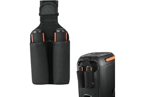 TXEsign Microphone Holder for JBL PartyBox Stage 320, Mic Hanger Storage Holder for Standard Wireless Microphones Accessories for JBL PartyBox Wireless Microphone