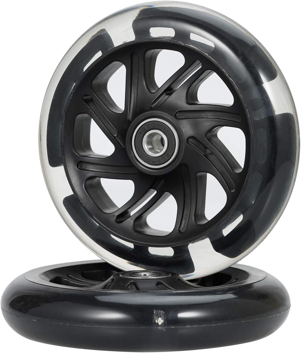 Kutrick Light Up Scooter Wheels Complete 120mm 3 Wheel Scooter LED