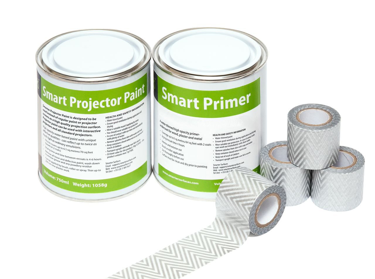 Projector Paint Plus Kit 6m² White Amazon.co.uk Office Products