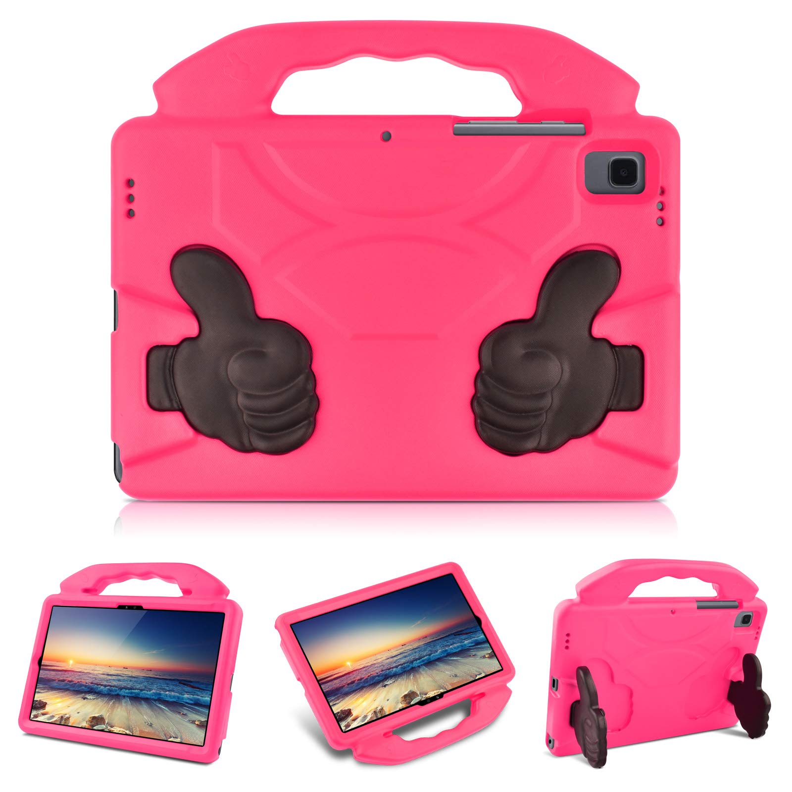 KATUMO Case for Samsung Galaxy Tab S6 Lite 10.4 inch 2024 2022 2020 Shockproof Case for Tab S6 Lite SM-P620N / P625N / SM-P610/P615/P613/ P619 EVA Lightweight Cover with Handle Kickstand