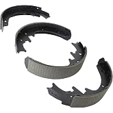 QUALITY-BUILT Rear Drum Brake Shoes, FS152, Compatible with 1966-1980 Mercury (Caliente, Comet, Cyclone, Monarch, Montego, Villager, Voyager)