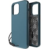 BodyGuardz Paradigm Pro for iPhone 15 Pro Max Case, Shockproof Protection with 18FT Drop Rating, MagSafe Compatible, Phone Cooling Technology, Ultra-Comfortable Buttons - Teal