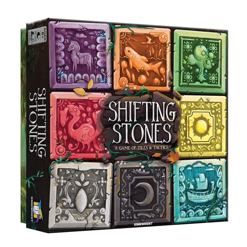 Gamewright | Shifting Stones | Family Card Game | Ages 8+ | 1-5 Players | 20 Minutes Playing Time