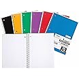 Mead Spiral Notebooks, 1 Subject, College Ruled, 70 Sheets, Assorted Colors, Color Selected For You May Vary, 1 Count (05512)