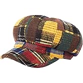 Comhats Wool Fashion Newsboy Hats for Women Winter Warm Pageboy Cabbie Cap Beret